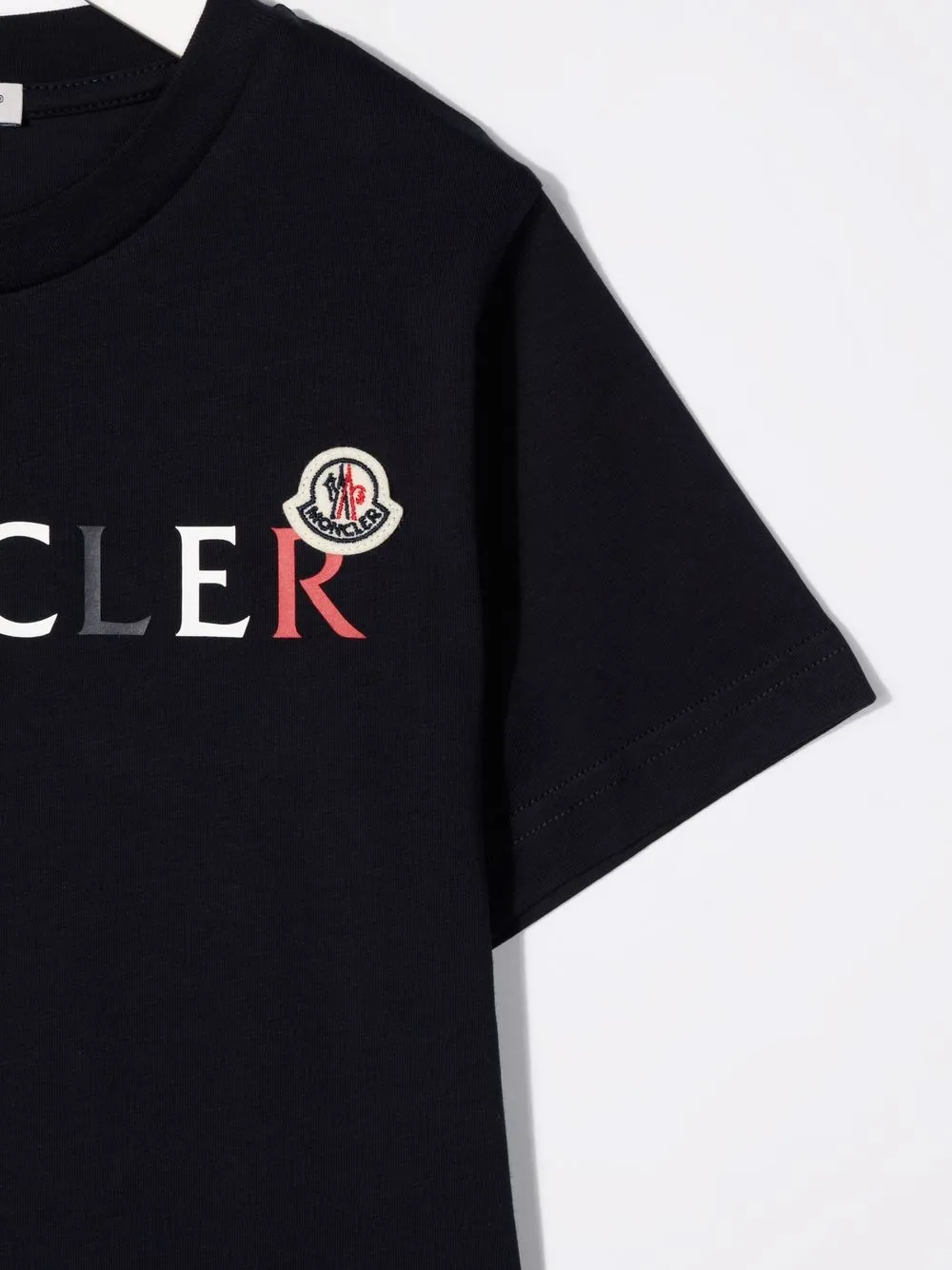 фото Moncler enfant футболка с логотипом