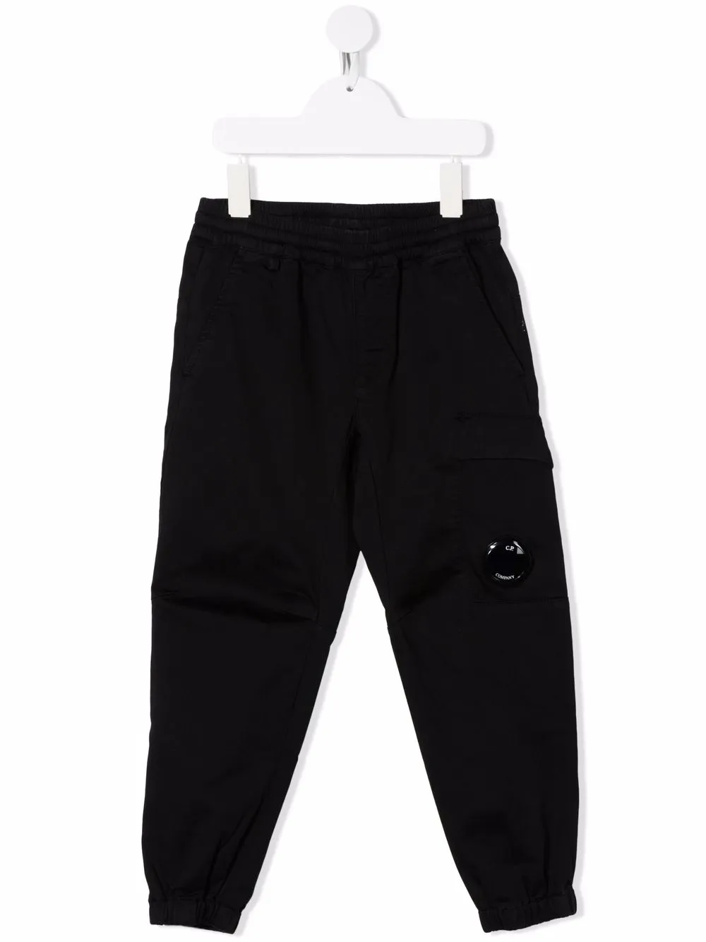 

C.P. Company Kids tapered cargo trousers - Black