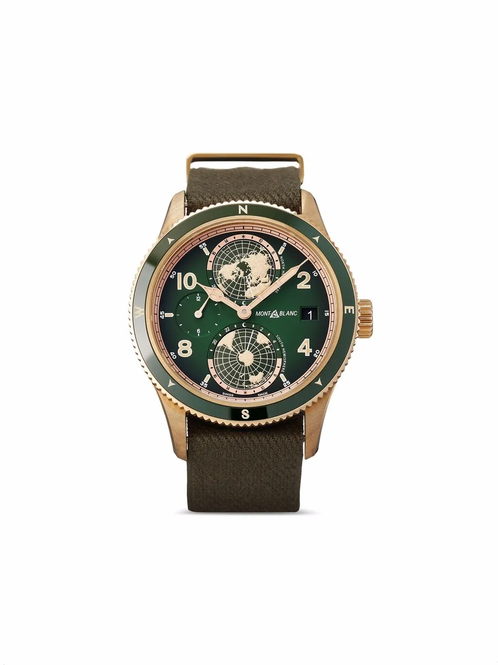 

Montblanc reloj 1858 de 42mm 2019 pre-owned - Verde