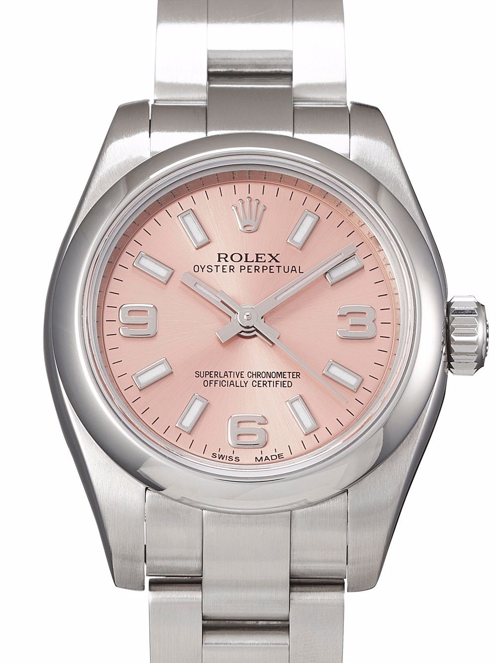 фото Rolex наручные часы oyster perpetual lady pre-owned 26 мм 2017-го года