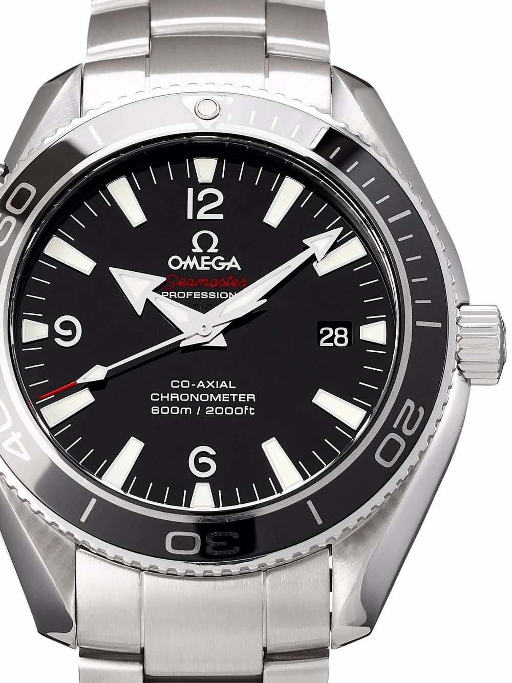 фото Omega наручные часы seamaster planet ocean pre-owned 42 мм 2010-го года