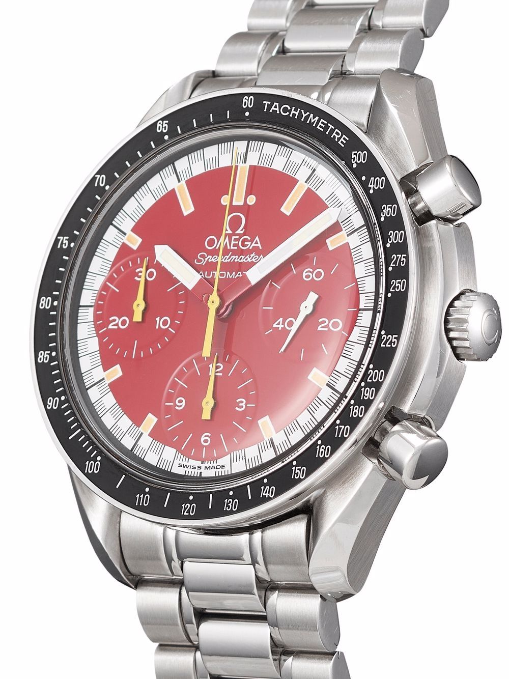 фото Omega наручные часы speedmaster michael schumacher racing pre-owned 39 мм 1995-го года