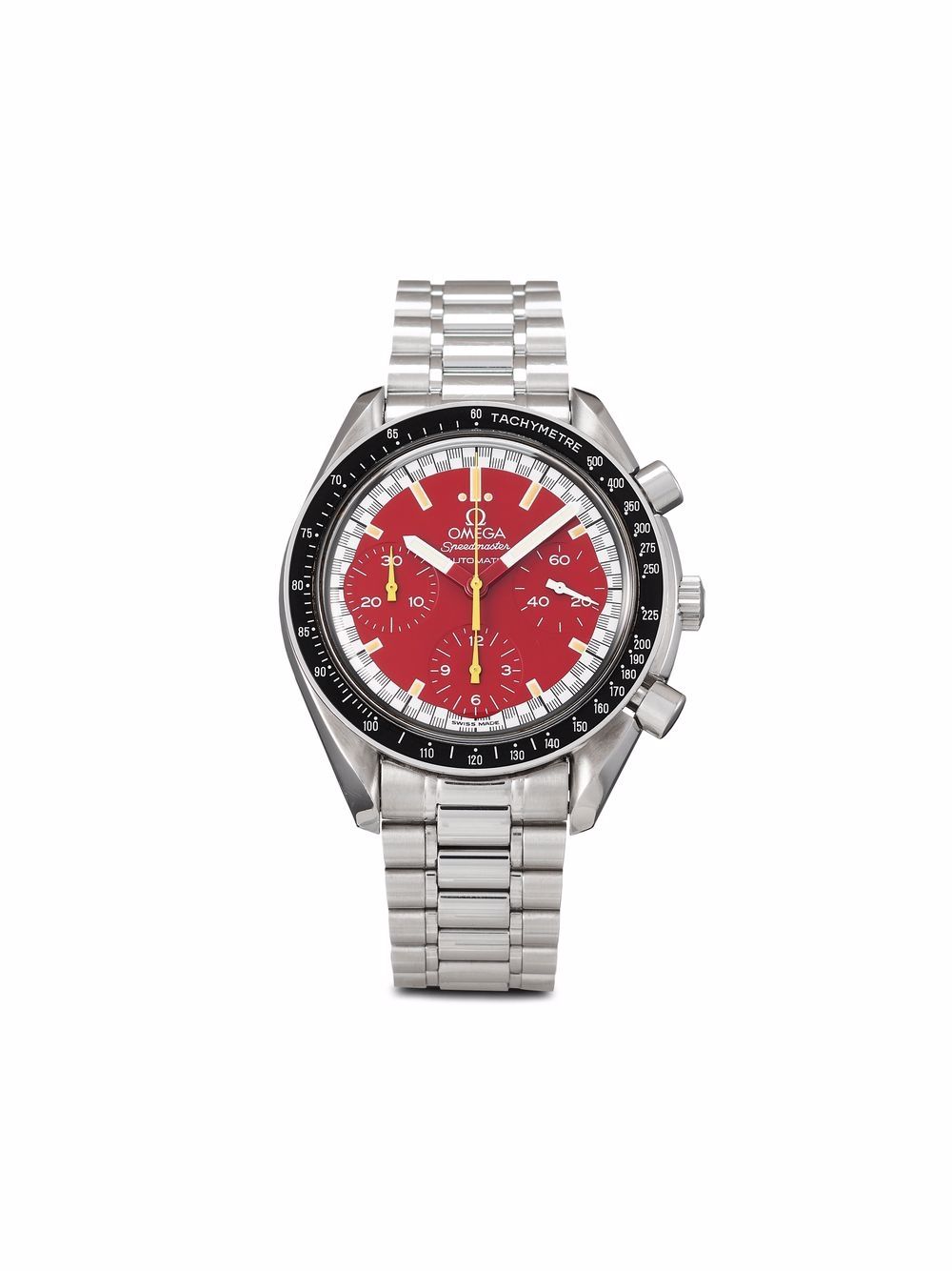 фото Omega наручные часы speedmaster michael schumacher racing pre-owned 39 мм 1995-го года