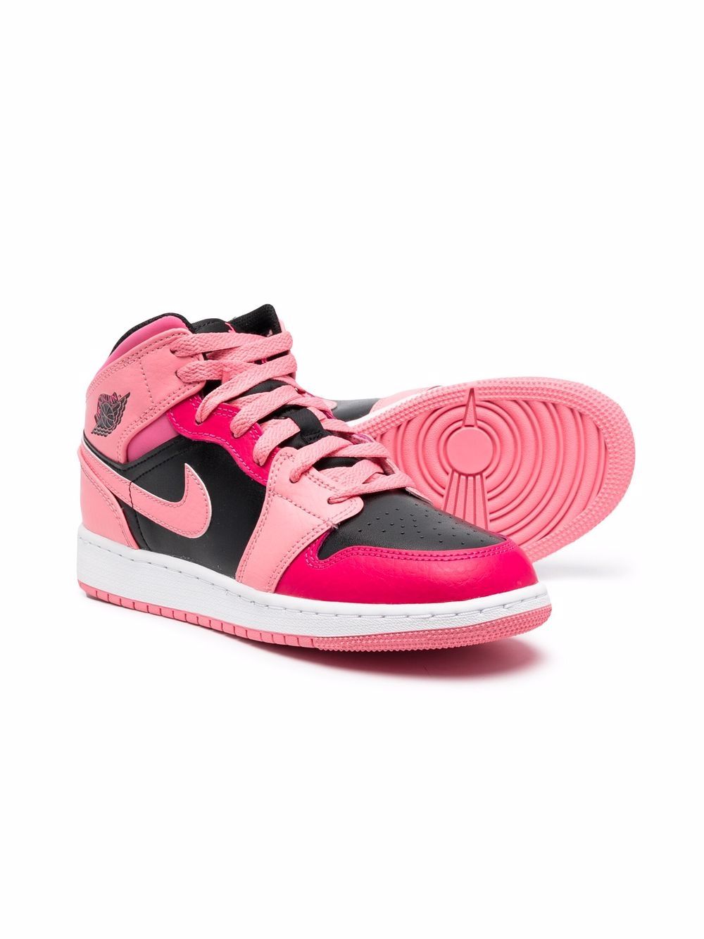 фото Nike kids air jordan 1 high-top sneakers