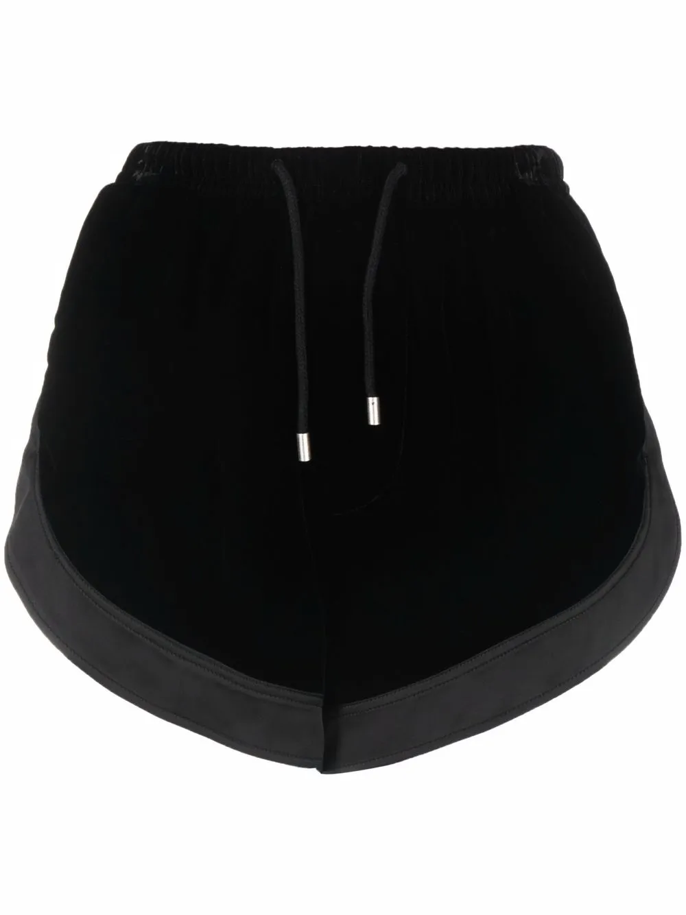 

Saint Laurent drawstring-fastening mini shorts - Black