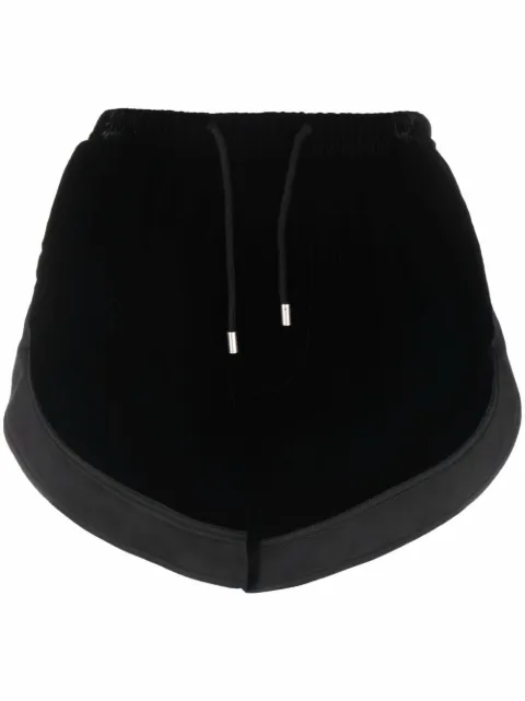 Saint Laurent shorts con cordón
