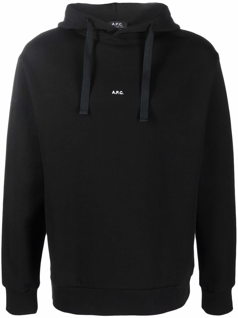 Image 1 of A.P.C. Larry logo-print hoodie