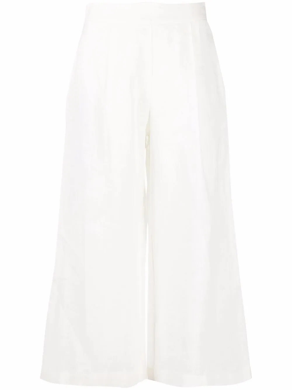 cropped palazzo trousers