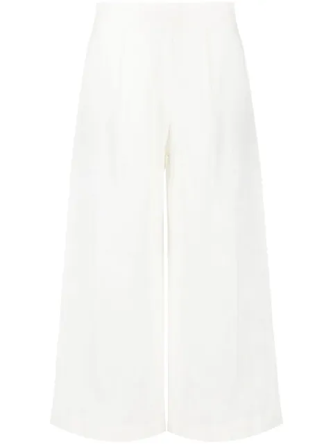 Ermanno Scervino cropped palazzo trousers