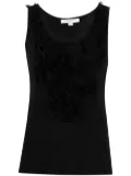 Givenchy Pre-Owned 2000s ruffled-detail tank top - Black
