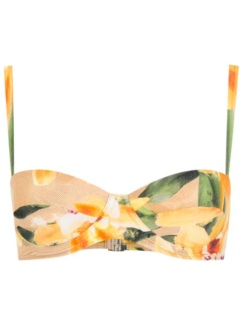 Lenny Niemeyer floral-print bikini top