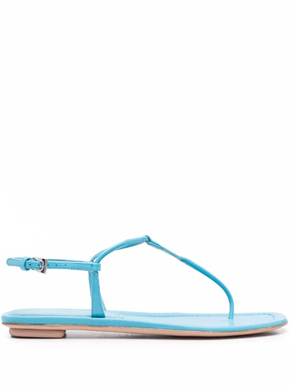 Sandalias planas con tira entre los dedos Prada por 480€ - Compra online  SS22 - Devolución gratuita y pago seguro