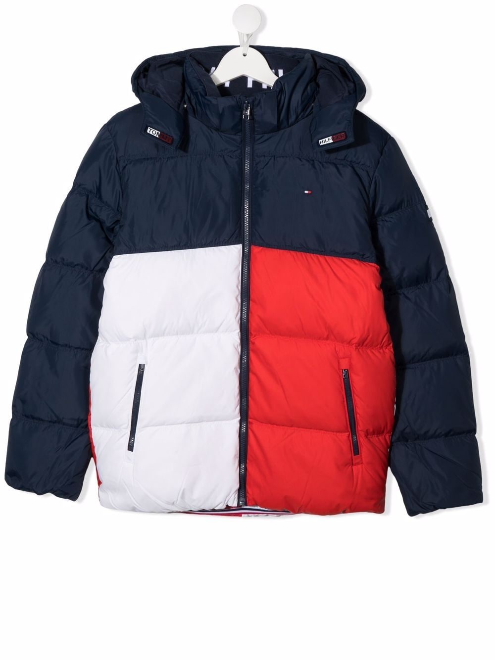 фото Tommy hilfiger junior пуховик с логотипом