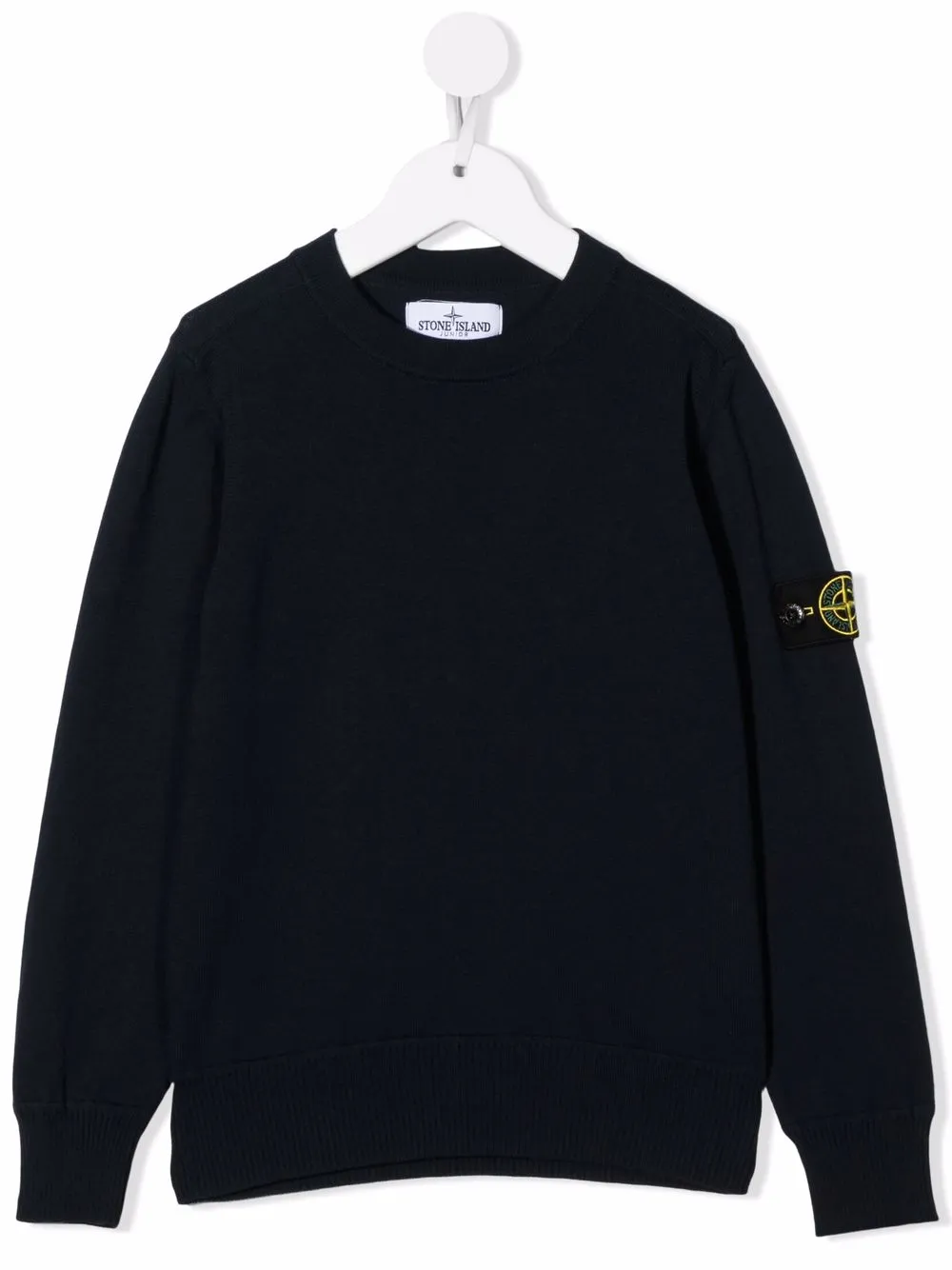 

Stone Island Junior compass-patch crewneck sweatshirt - Blue