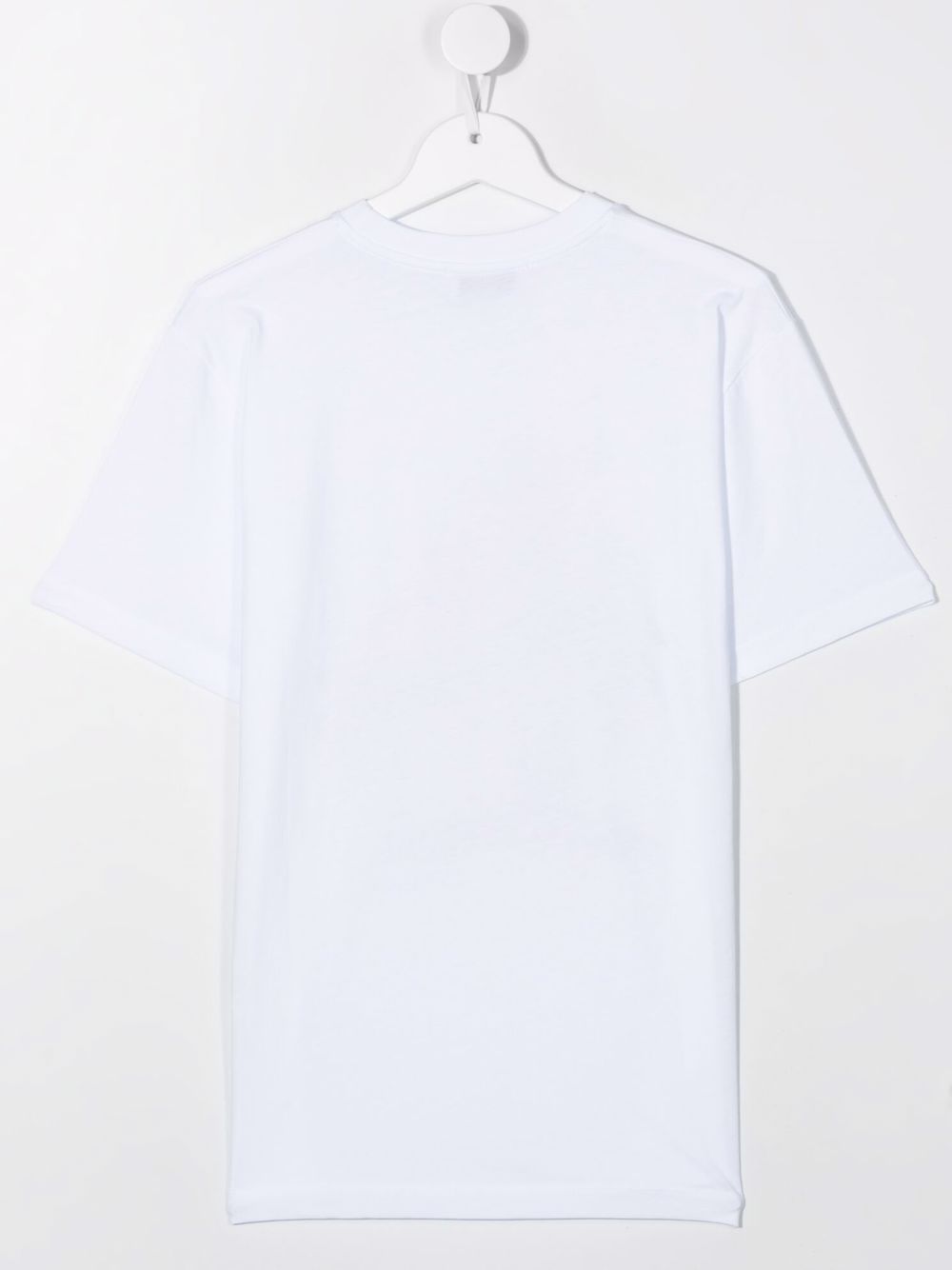 фото Neil barrett kids teen palm-print short-sleeve t-shirt