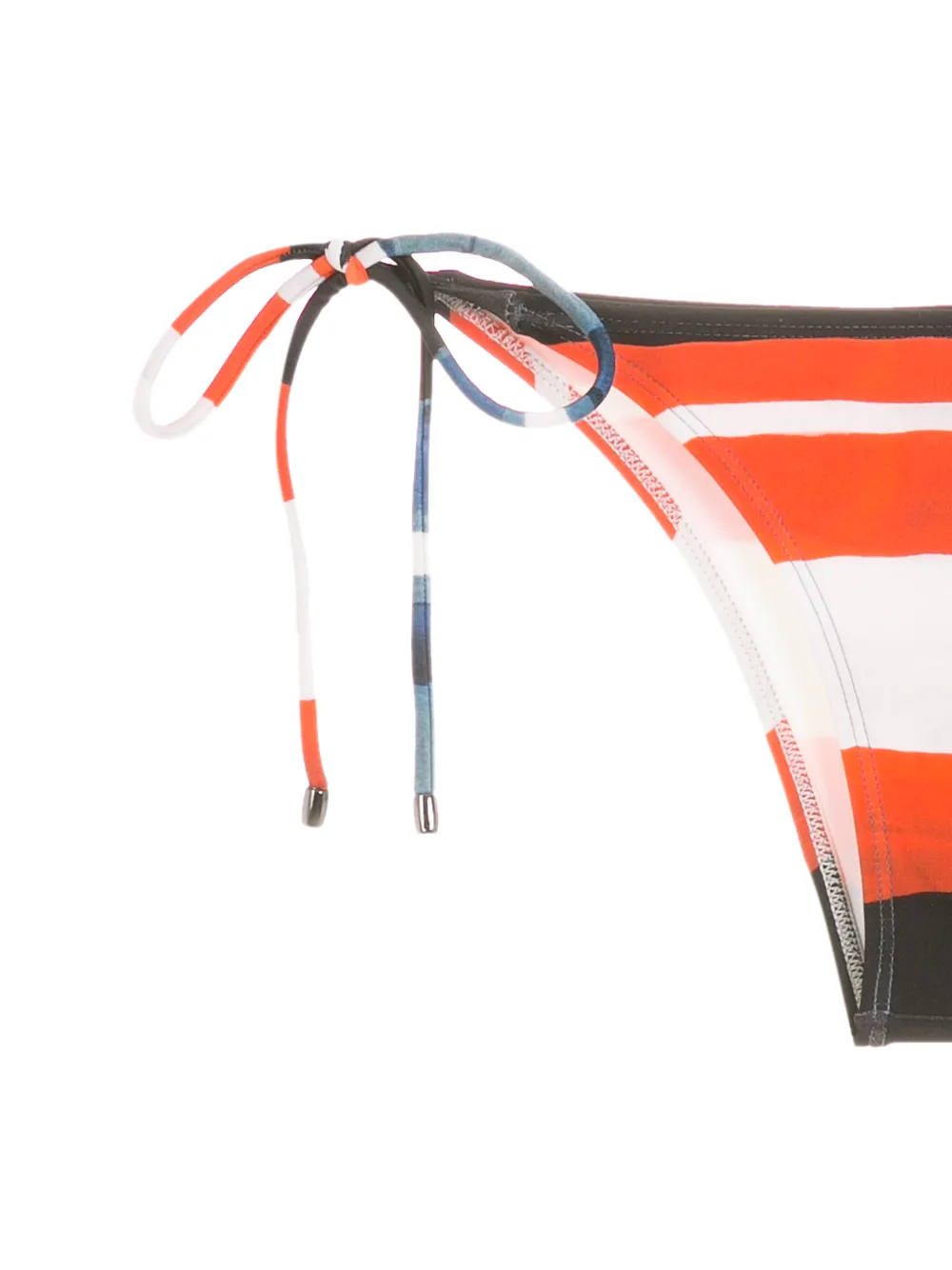 Lenny Niemeyer Kyoto-print Bikini Bottoms In Orange