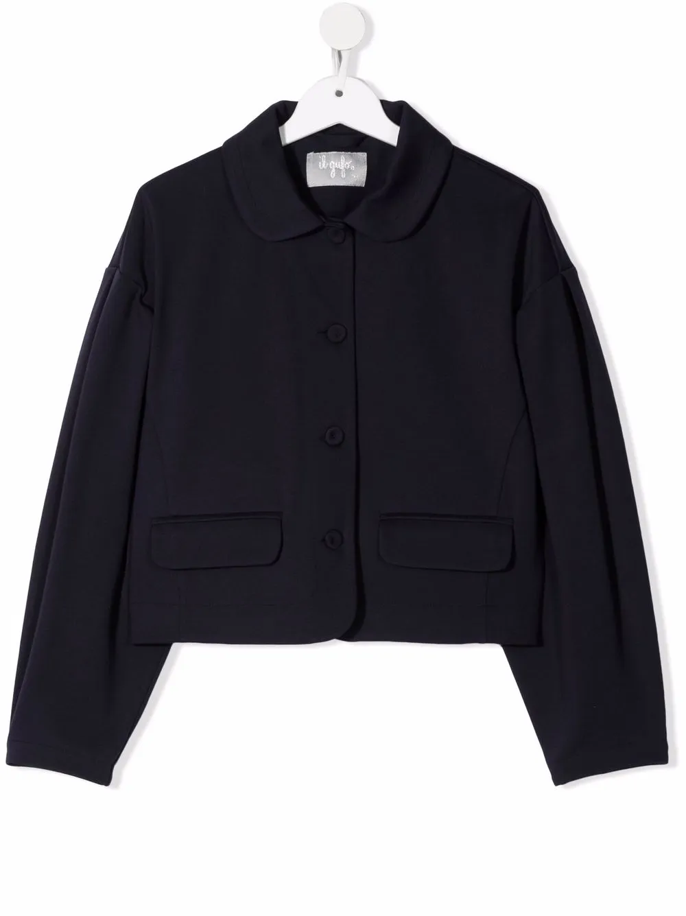 

Il Gufo button-up cotton jacket - Blue