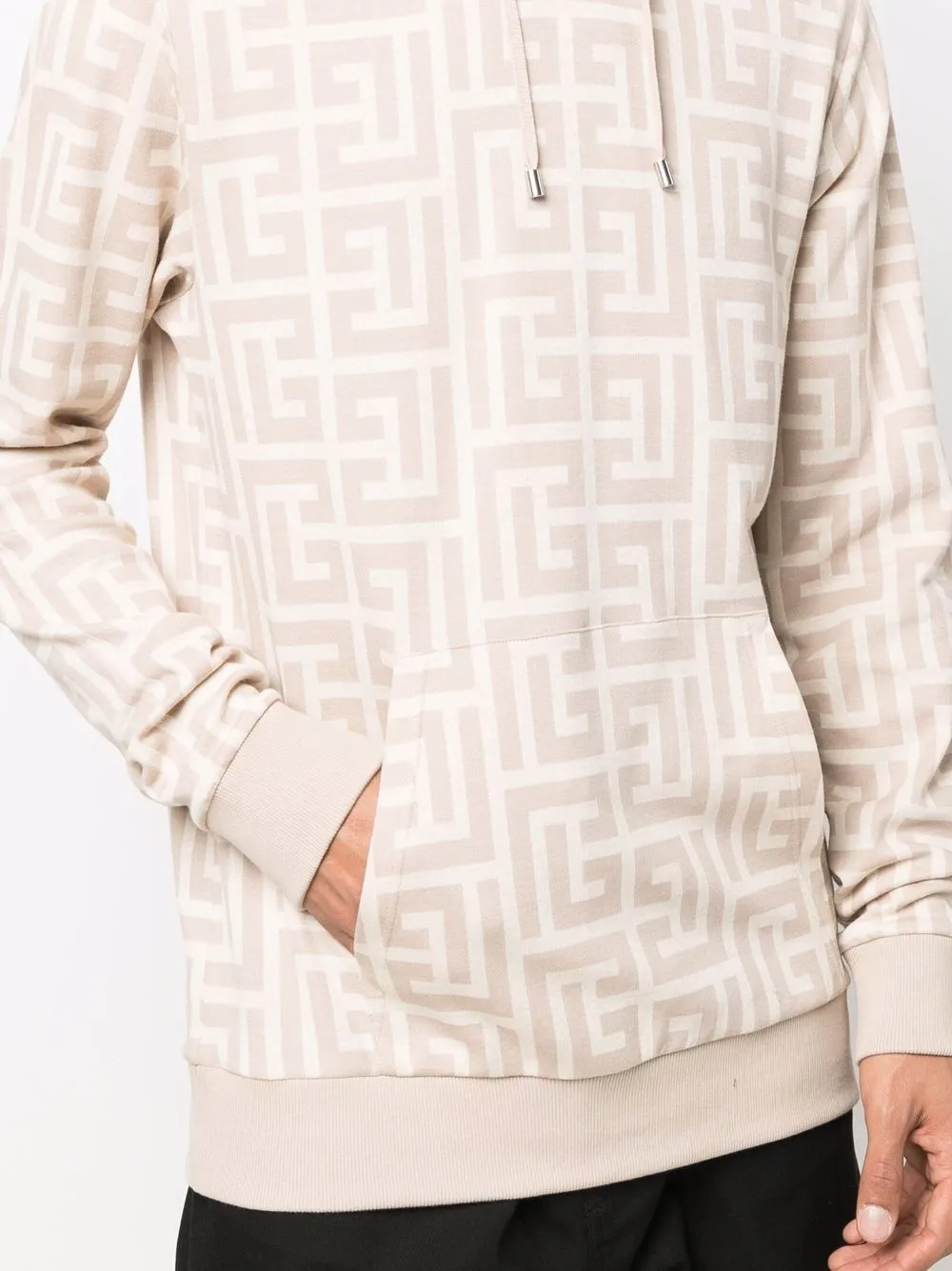 фото Balmain худи с монограммой