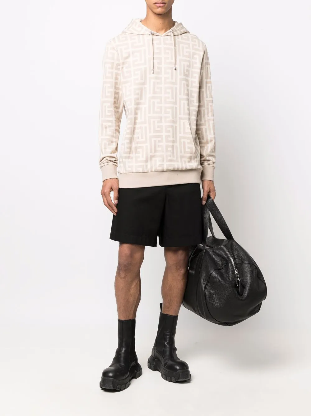 фото Balmain худи с монограммой