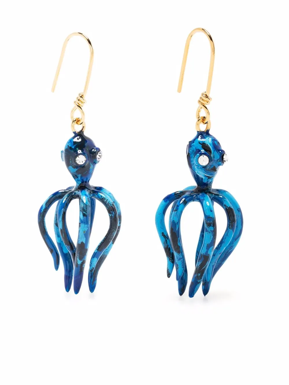 

Marni aretes con dije - Azul