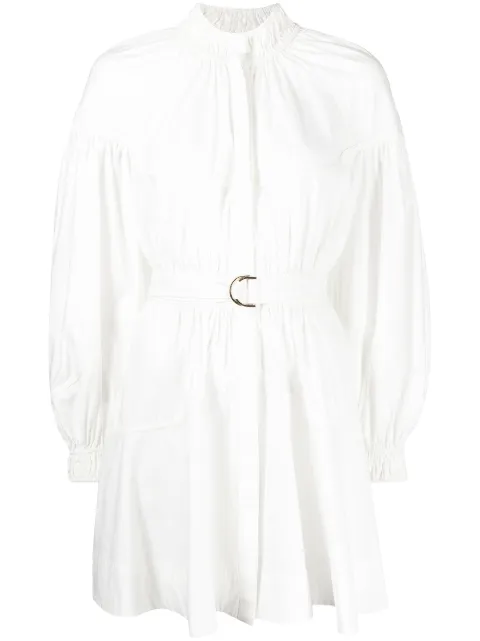 Acler vestido manga larga con cinturón