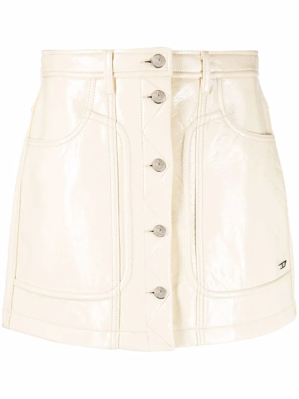 

Diesel O-Ambra mini skirt - Neutrals