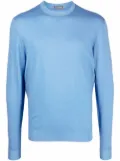 Drumohr crew-neck knit jumper - Blue