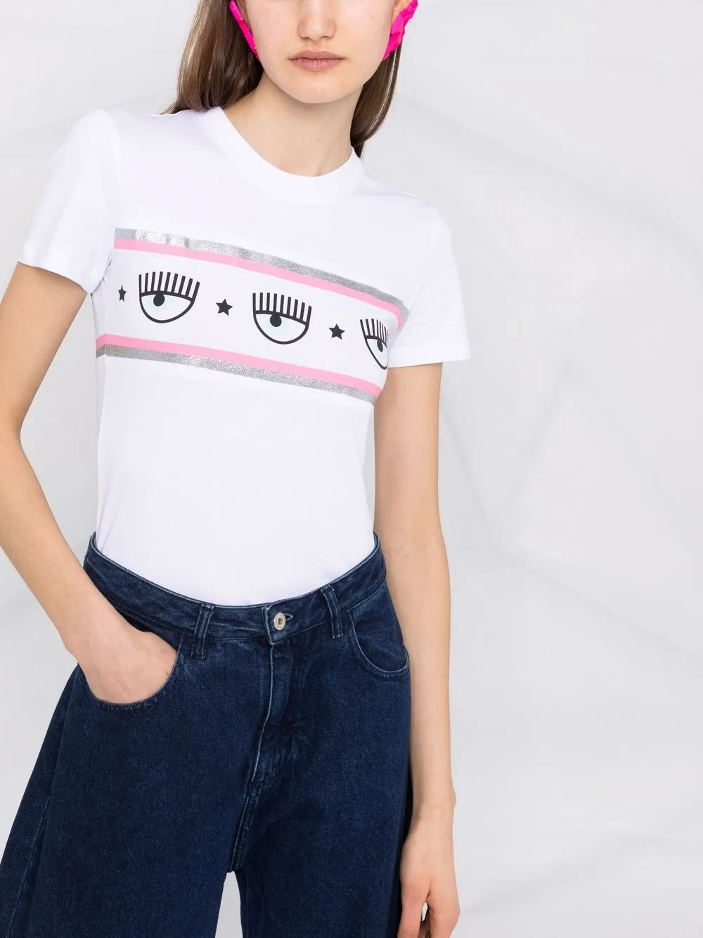 фото Chiara ferragni футболка с принтом