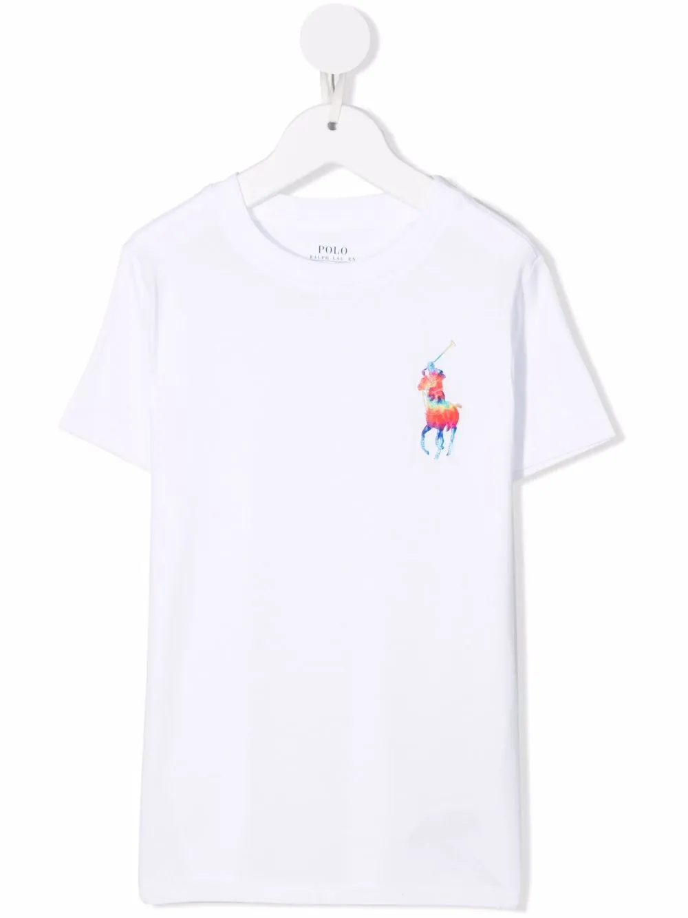 

Ralph Lauren Kids playera con motivo Big Pony - Blanco