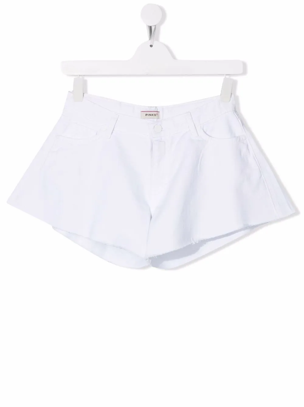 

Pinko Kids shorts chino acampanados - Blanco