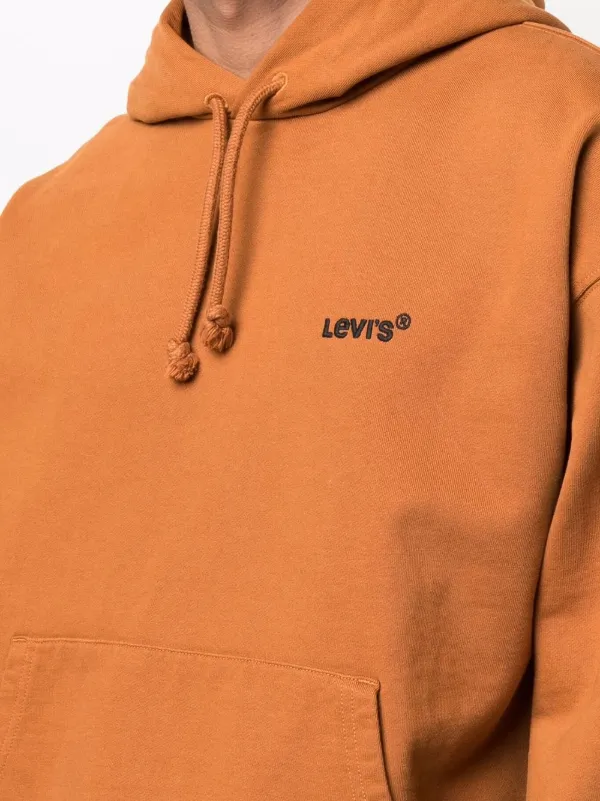 Levi's logo-print Hoodie - Farfetch