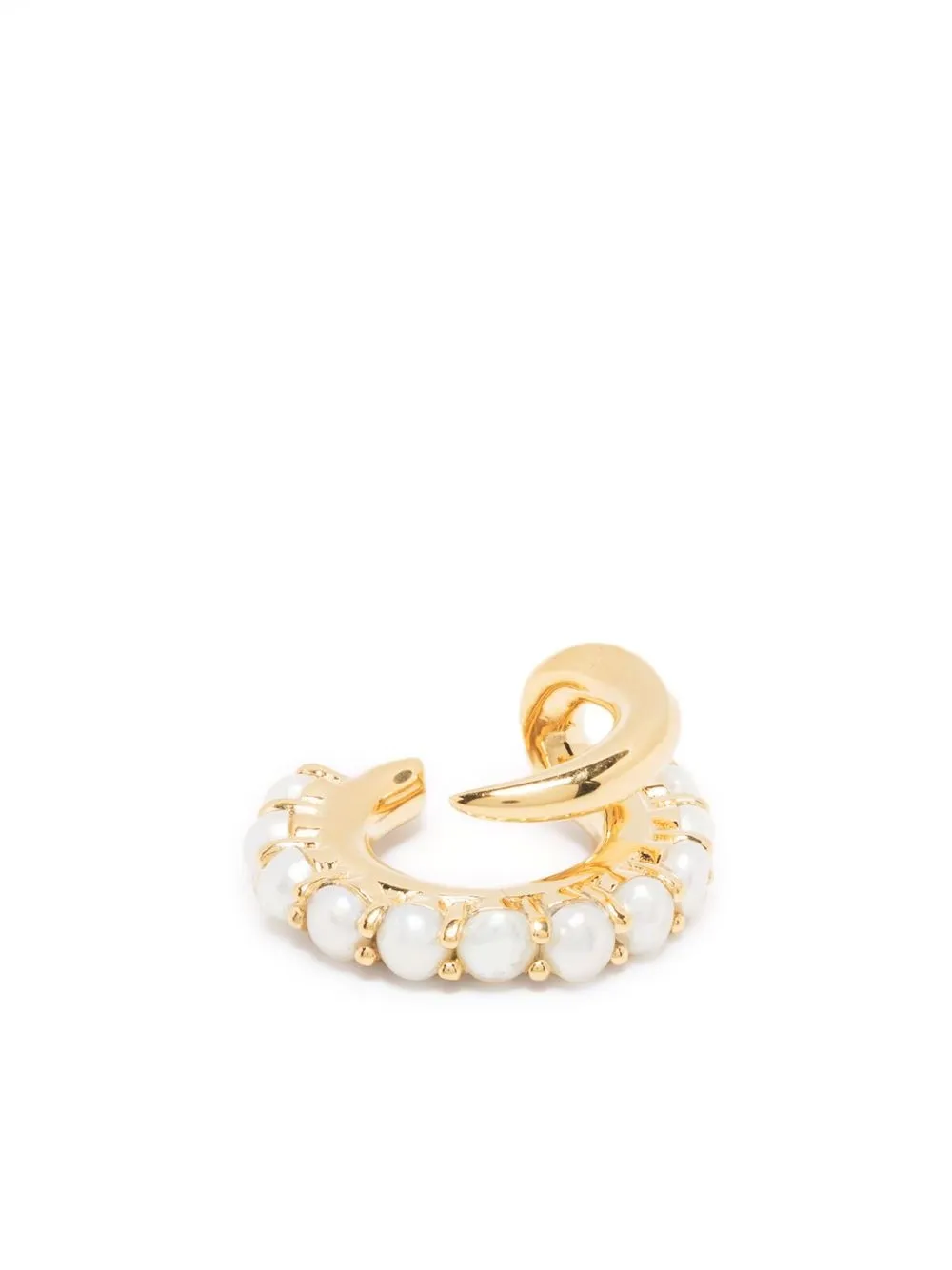

Missoma Chunky Claw Pearl earcuff - Gold