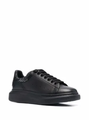 Alexander McQueen Oversized Platform Sneakers | Black | FARFETCH UK