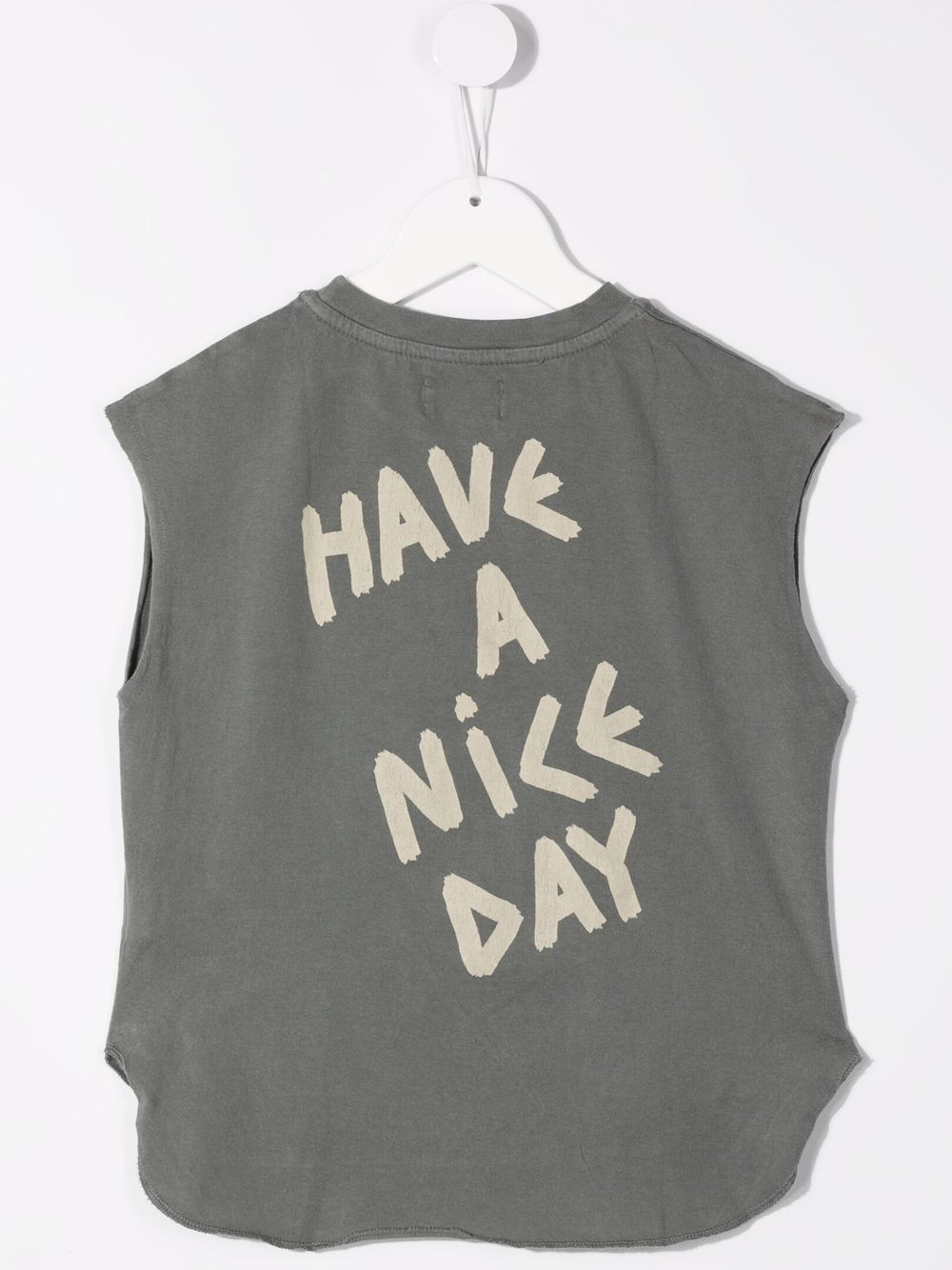 фото Bobo choses logo-print sleeveless t-shirt