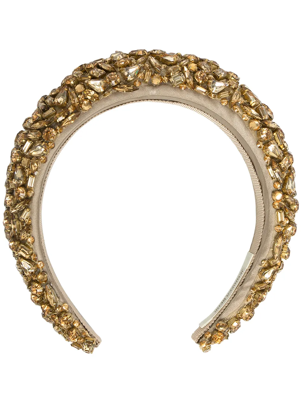 

Jennifer Behr Medici crystal-embellished headband - Gold