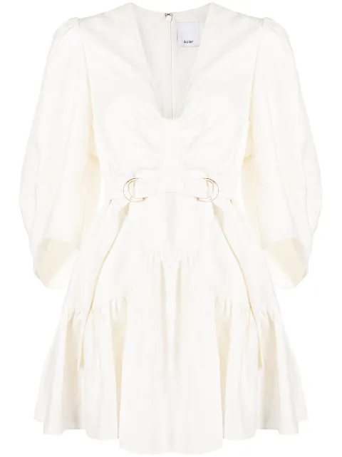 Acler robe évasée à taille ceinturée