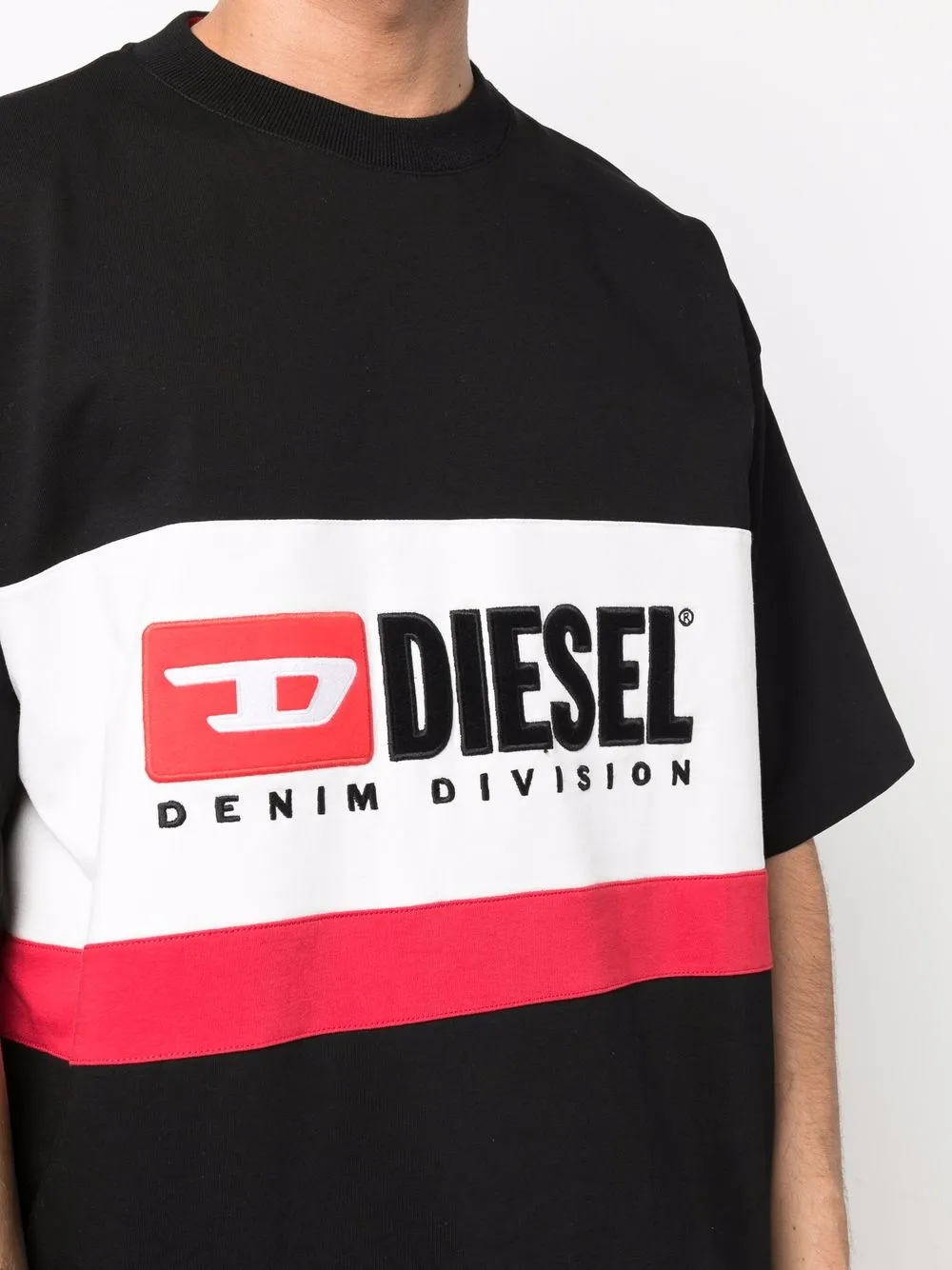 фото Diesel футболка с логотипом