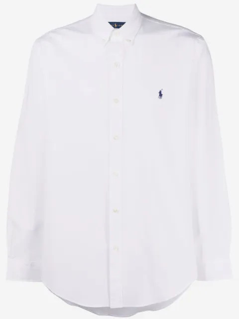 Polo Ralph Lauren Polo Pony-embroidered long-sleeve shirt