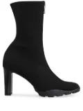 Alexander McQueen zipped-up ankle boots - Black