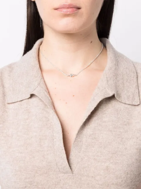 Shop EFVA ATTLING Love Knot pendant 