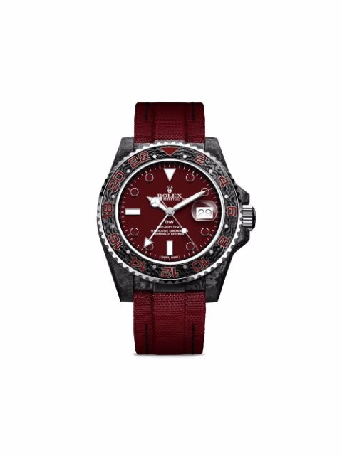 DiW (Designa Individual Watches) "reloj GMT ""Q"" Project personalizado de 40mm pre-owned"