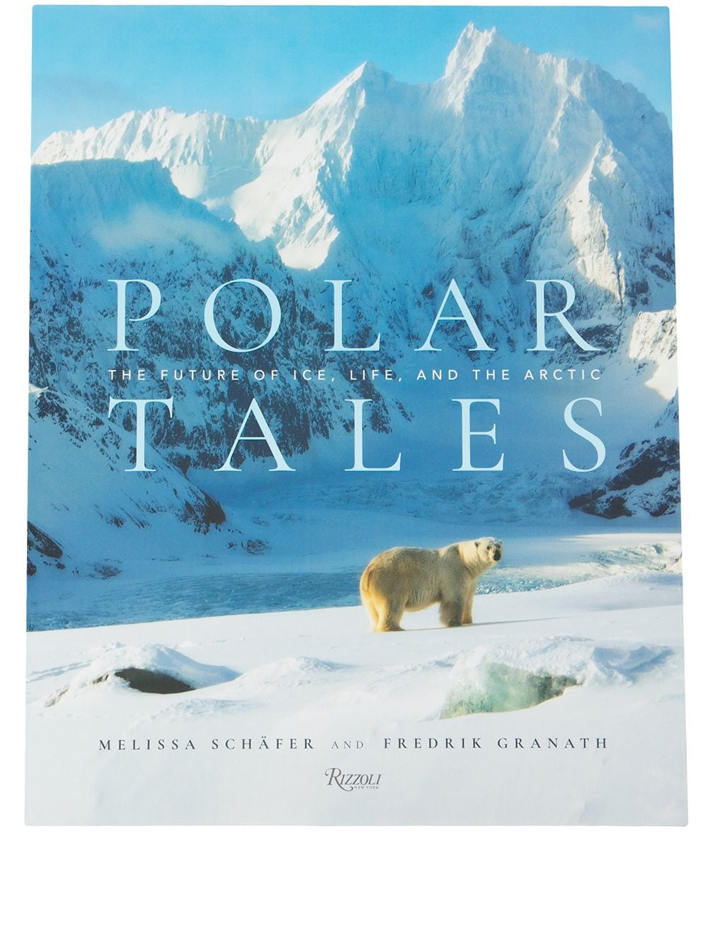 

Rizzoli Polar Tales: The Future of Ice, Life, and the Arctic hardback book - Blue