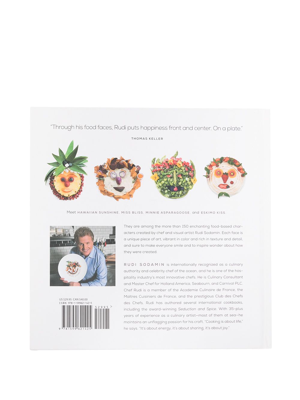 фото Rizzoli food faces recipe book