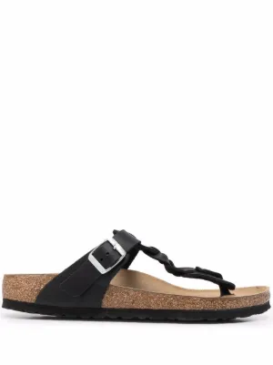 Birkenstock Gizeh braided strap Sandals Farfetch