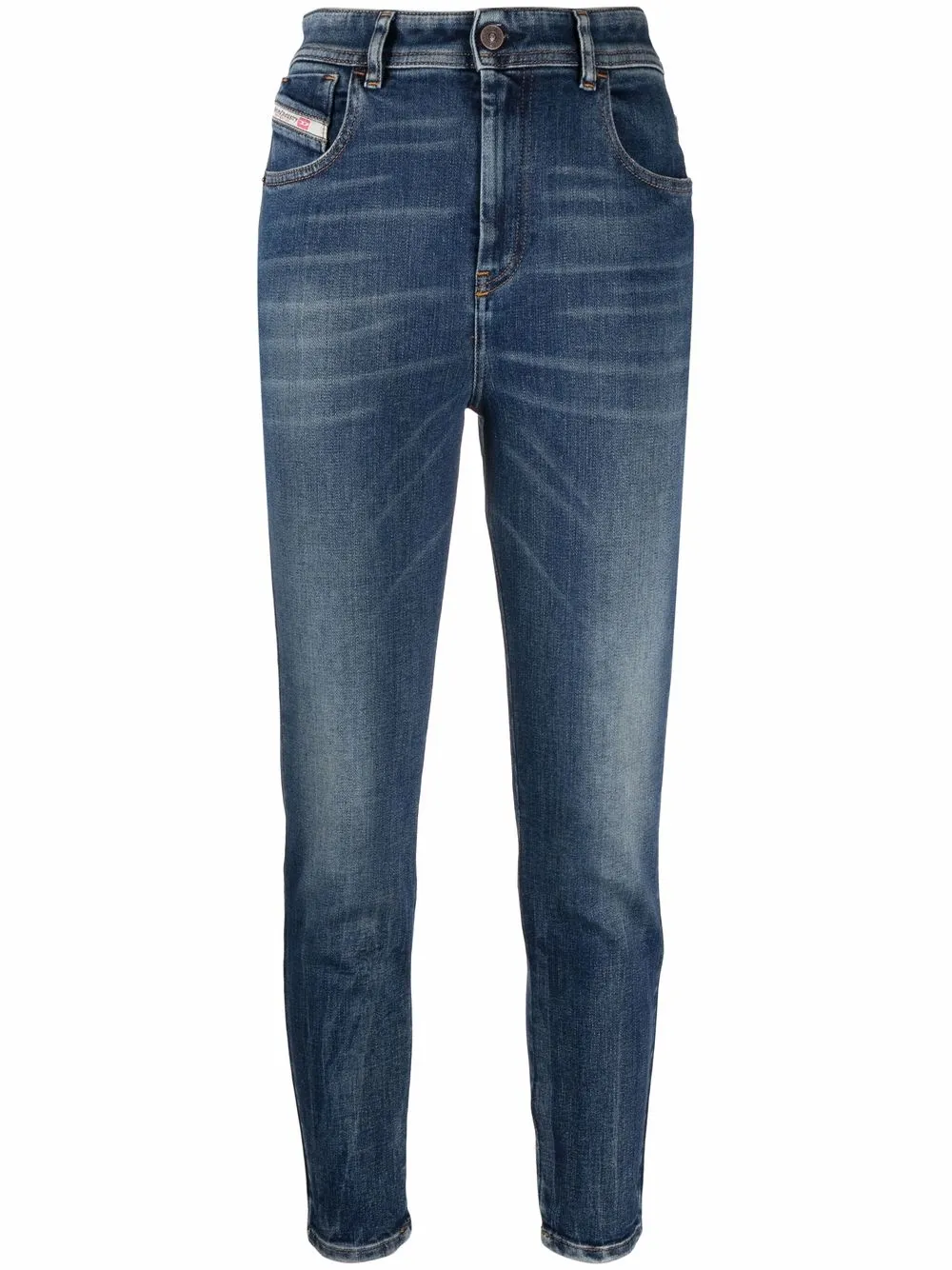 

Diesel skinny jeans Slandy High 1984 - Azul