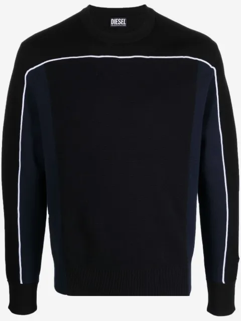 Diesel K-Wichita piped sweatshirt