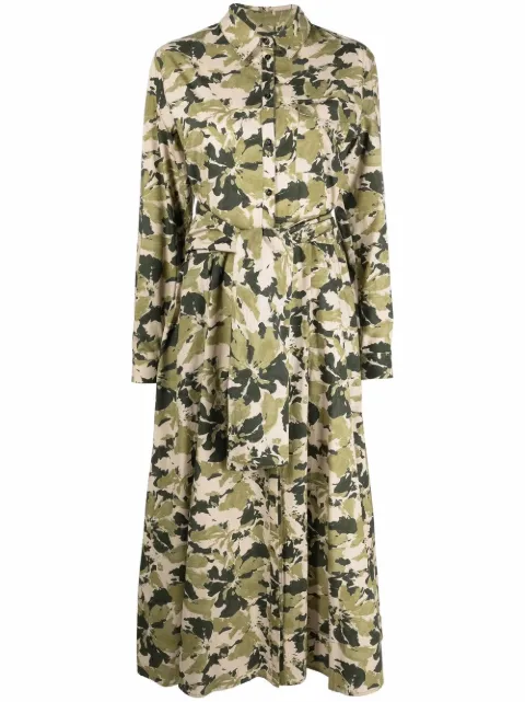 Woolrich Wilderness printed shirtdress