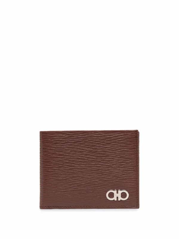 Salvatore Ferragamo Portacarte Con Placca Logo In Pelle - Farfetch