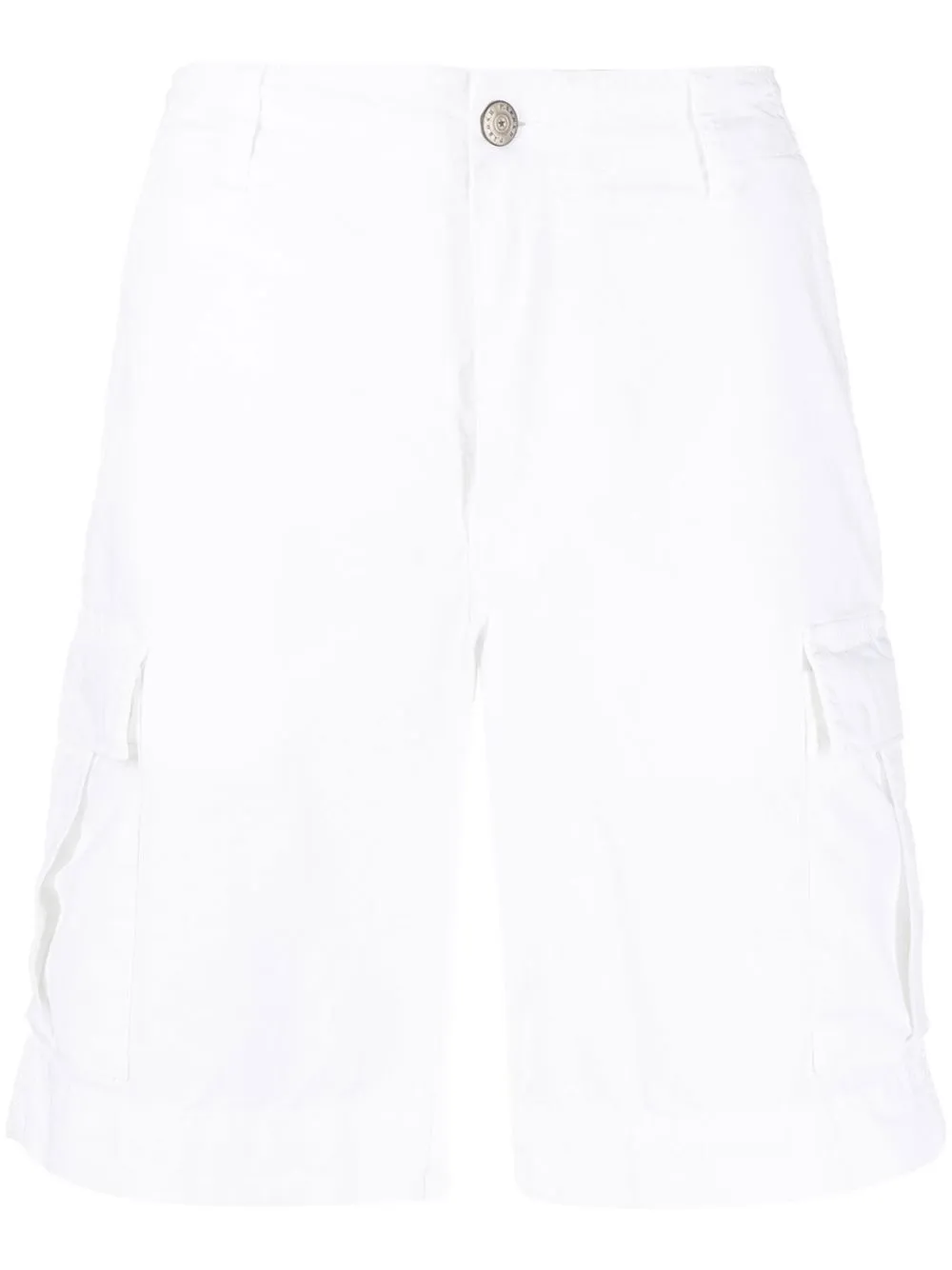 

P.A.R.O.S.H. cargo-pocket knee-length shorts - White