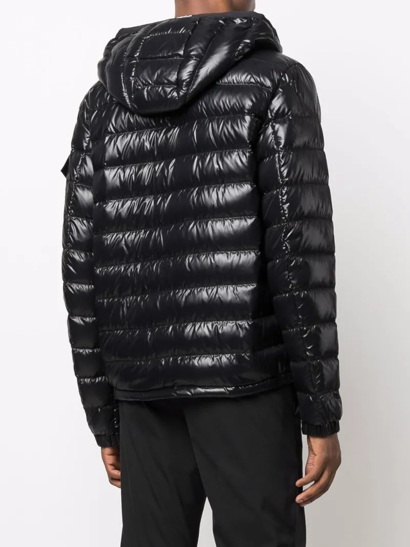 moncler coat with headphones